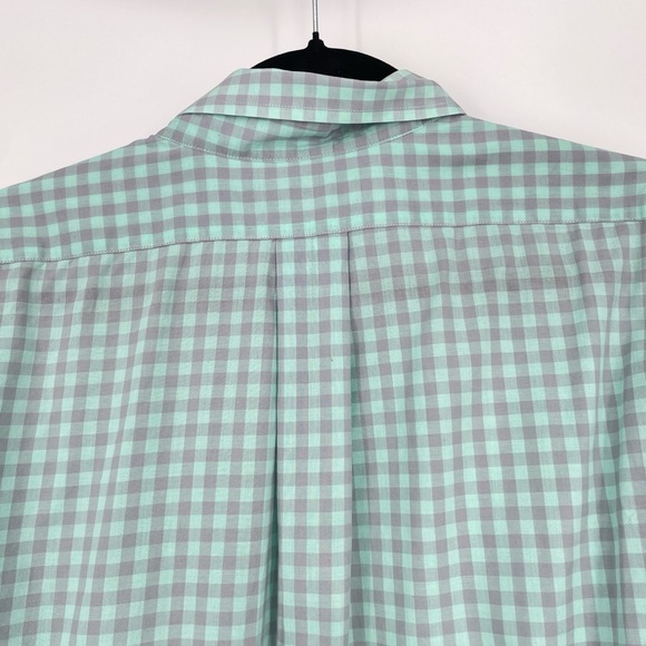 Vineyard Vines Mens Blue Gingham Long Sleeve Classic Button-up Shirt Large - Picture 8 of 11